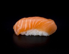 Salmon, rice