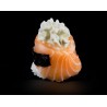 Salmon cream cheese nigiri