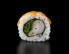 Острые суши с королевскими креветками 5тк
