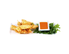 Hiidkrevett tempura